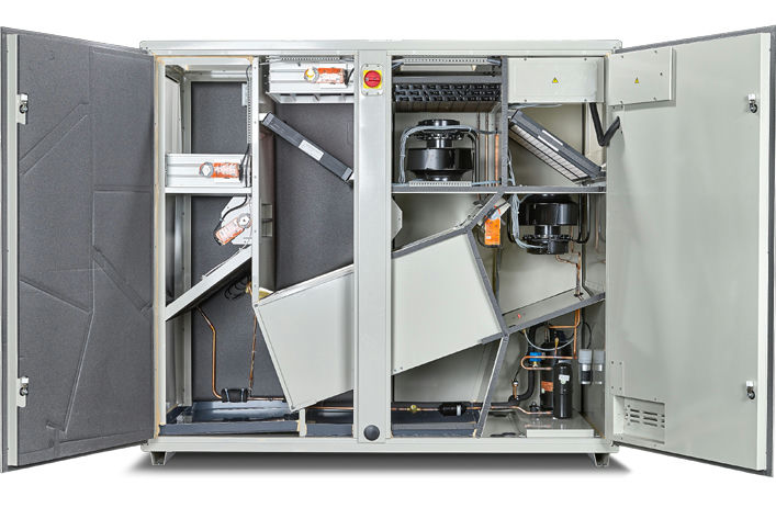 Vzduchotechnická jednotka Dantherm bazénová větrací odvlhčovací kompaktní DanX 2 XD – Obrázok 5