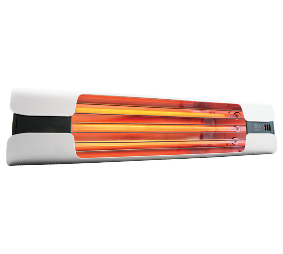 Infračervený ohrievač Vortice Thermologika Design Bianca (biela farba) – Obrázok 2